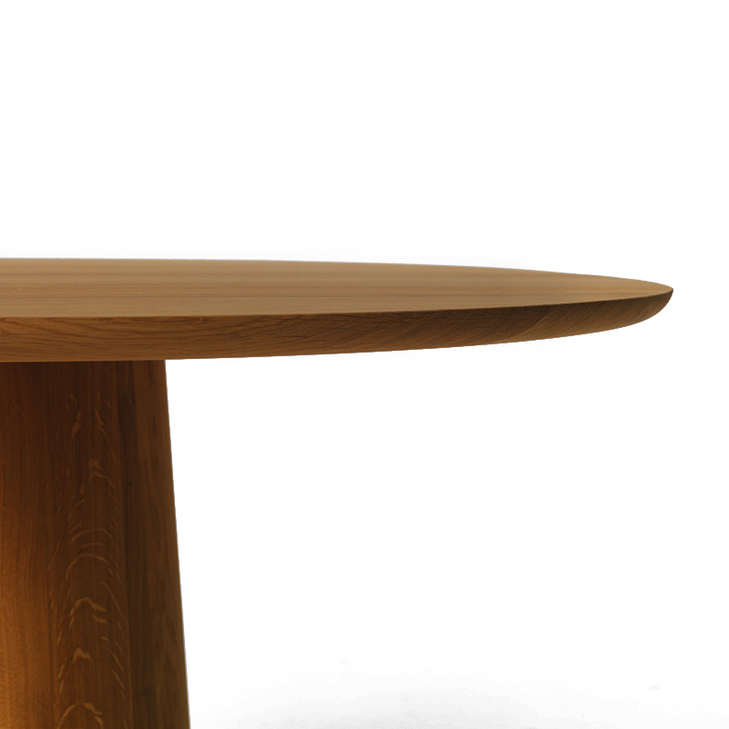 681048 - Mill Dining Noten - Ø 160x3cm rond