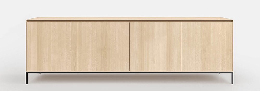 660105 - Elevate dressoir Eiken - Dressoir 4 deuren