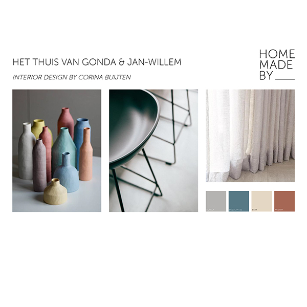 Moodboard Gonda en Jan-Willem